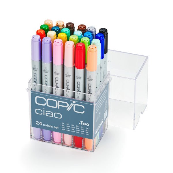 Copic CIAO Marker 24 Set (V2) - merriartist.com