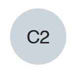 Copic Ciao Marker C2 Cool Gray 2 - merriartist.com