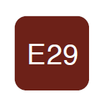 Copic Classic (Original) Marker E29 Burnt Umber - merriartist.com