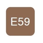 Copic Classic (Original) Marker E59 Walnut - merriartist.com