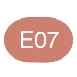 Copic Sketch Marker E07 Light Mahogany - merriartist.com