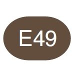 Copic Sketch Marker E49 Dark Bark - merriartist.com
