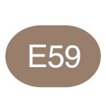 Copic Sketch Marker E59 Walnut - merriartist.com