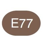 Copic Sketch Marker E77 Maroon - merriartist.com