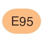 Copic Sketch Marker E95 Tea Orange (formerly Flesh Pink) - merriartist.com