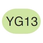 Copic Sketch Marker YG13 Chartreuse - merriartist.com