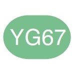 Copic Sketch Marker YG67 Moss - merriartist.com