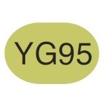 Copic Sketch Marker YG95 Pale Olive - merriartist.com