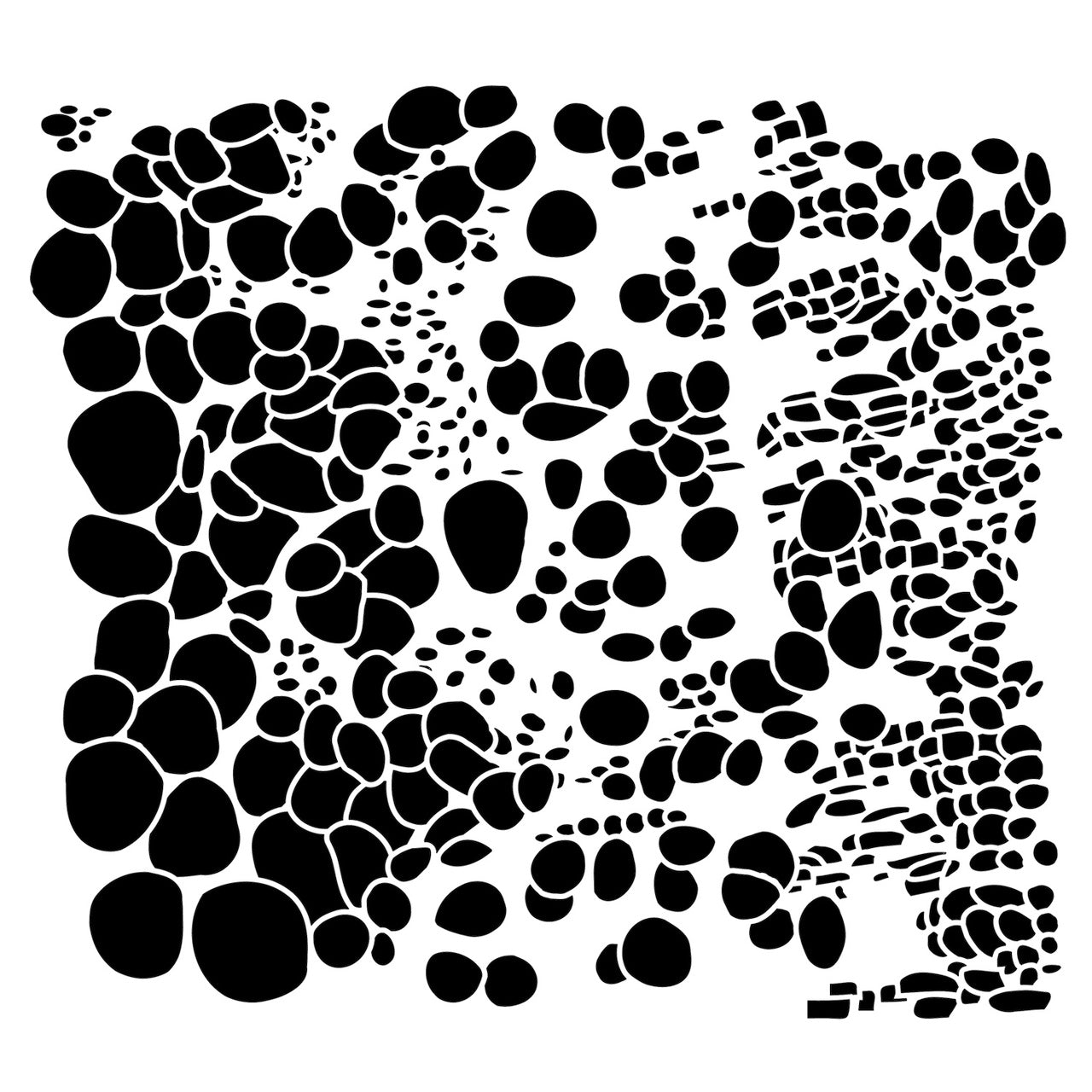Crafters Workshop Stencil 6X6 - Cell Theory - merriartist.com