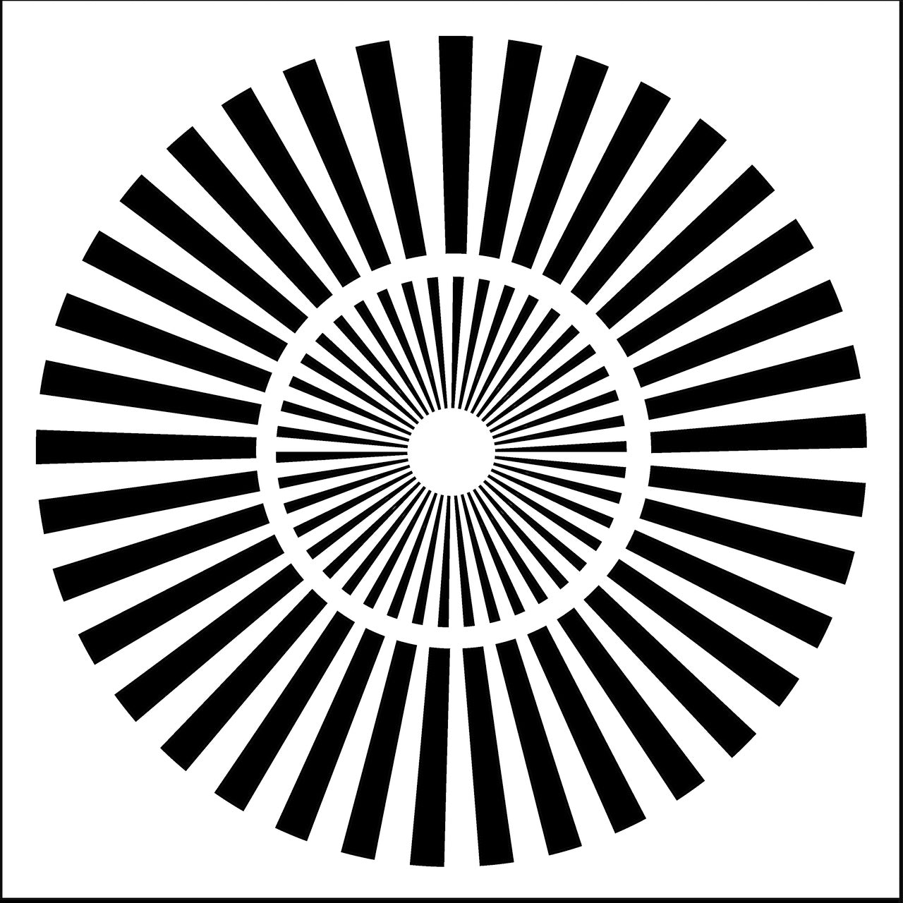 Crafters Workshop Stencil 6X6 - Sunburst - merriartist.com