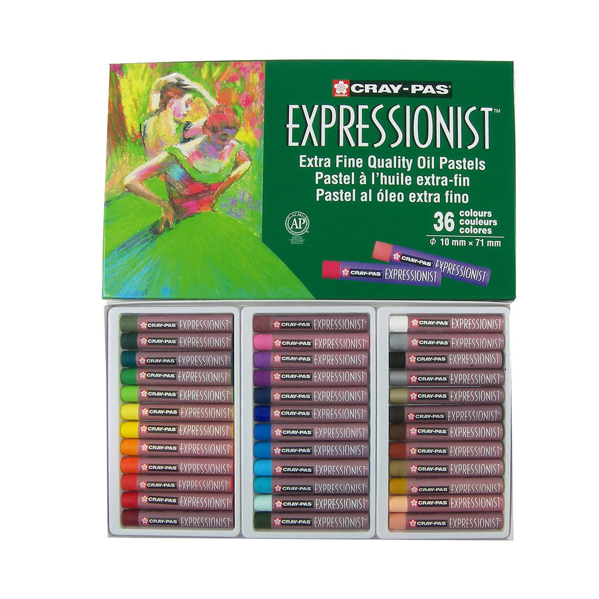 Cray-Pas Expressionist Oil Pastels set of 36 - merriartist.com