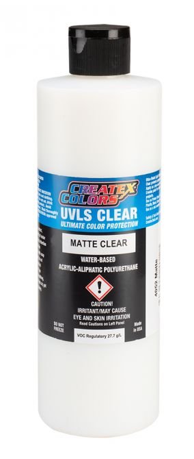 Createx 4052 UVLS Clear - Matte 16 fl. oz. - The Merri Artist - merriartist.com