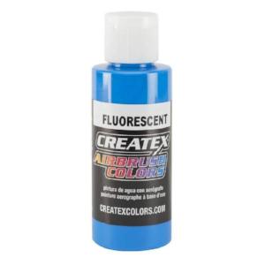 Createx Airbrush Colors 5403 Fluorescent Blue 4 fl. oz. - merriartist.com