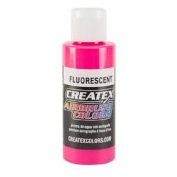 Createx Airbrush Colors 5407 Fluorescent Hot Pink 2 fl. oz. - merriartist.com