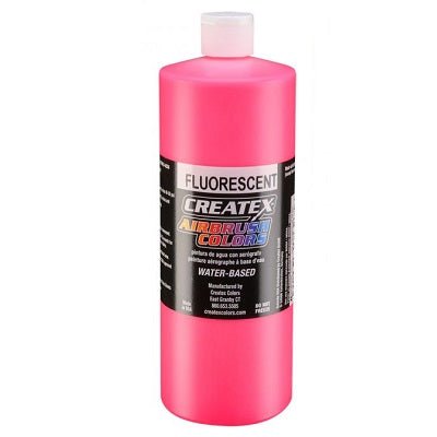 Createx Airbrush Colors 5407 Fluorescent Hot Pink 32 fl. oz. - merriartist.com