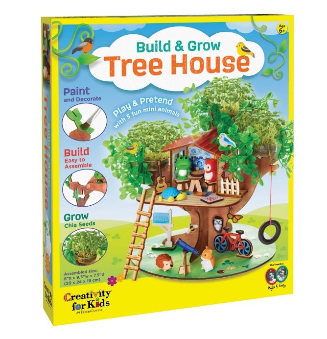 Creativity for Kids - Build & Grow Tree House by Faber Castell - merriartist.com