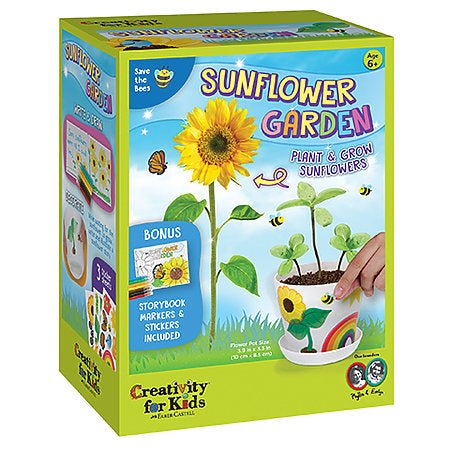 Creativity for Kids - Sunflower Garden Kit - merriartist.com
