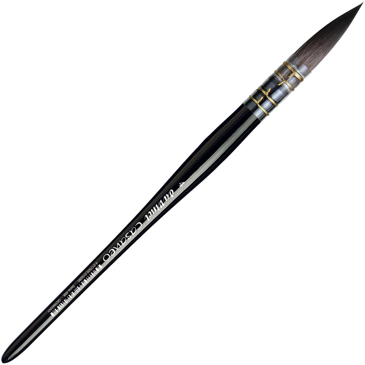 da Vinci Casaneo Series 498 Quill Watercolor Brush - #4 - merriartist.com