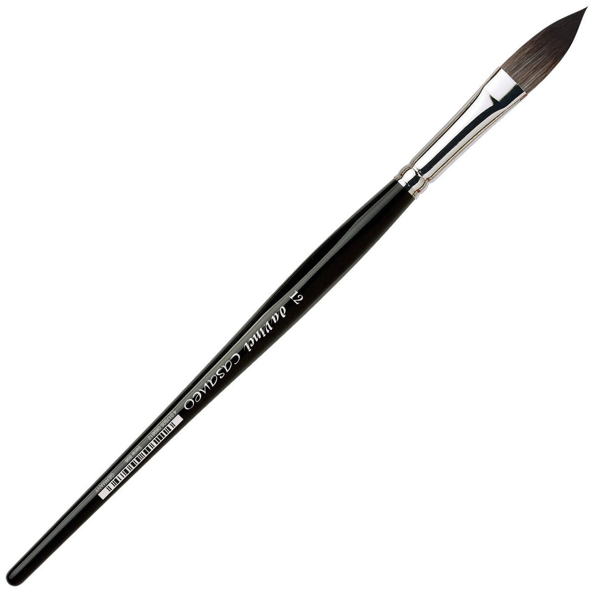 da Vinci Casaneo Series 898 Pointed Oval Wash Watercolor Brush - 12 - merriartist.com