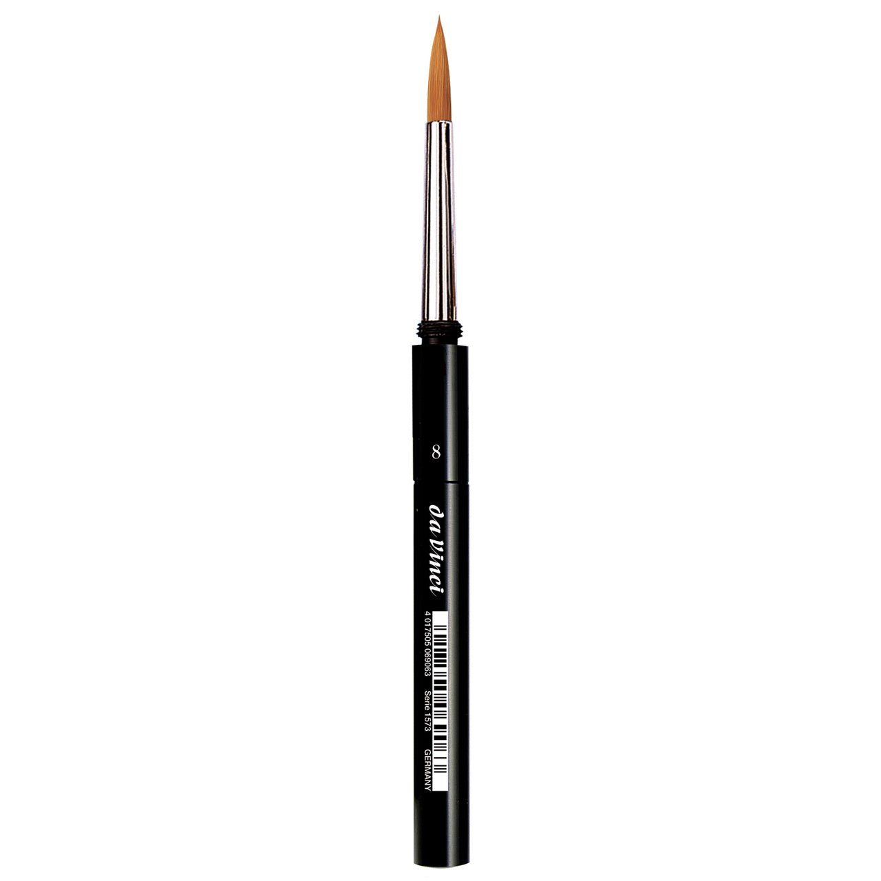 da Vinci Series 1573 Cosmotop Spin Travel Brush - Size 8 - merriartist.com