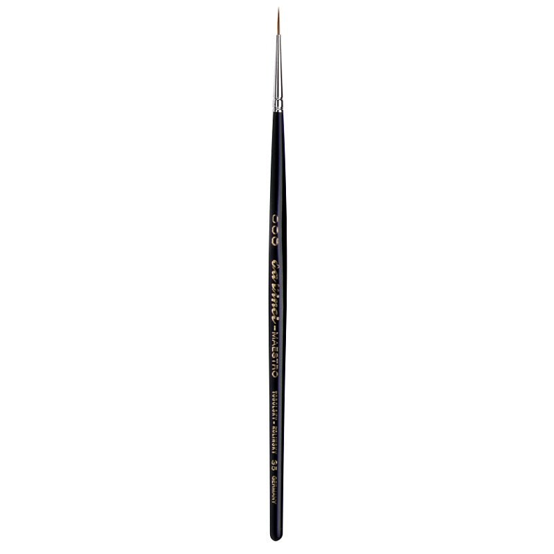 Da Vinci Series 35 Maestro Kolinsky Brush - Long Tapered Round - 000 - merriartist.com