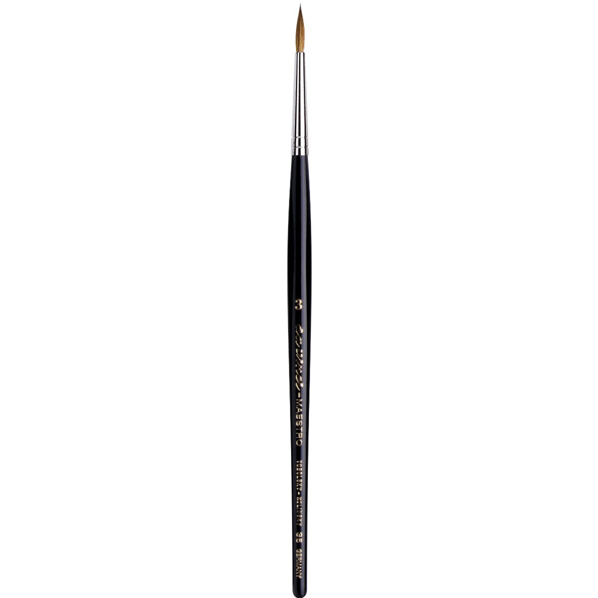 Da Vinci Series 35 Maestro Kolinsky Brush - Long Tapered Round - 3 - merriartist.com