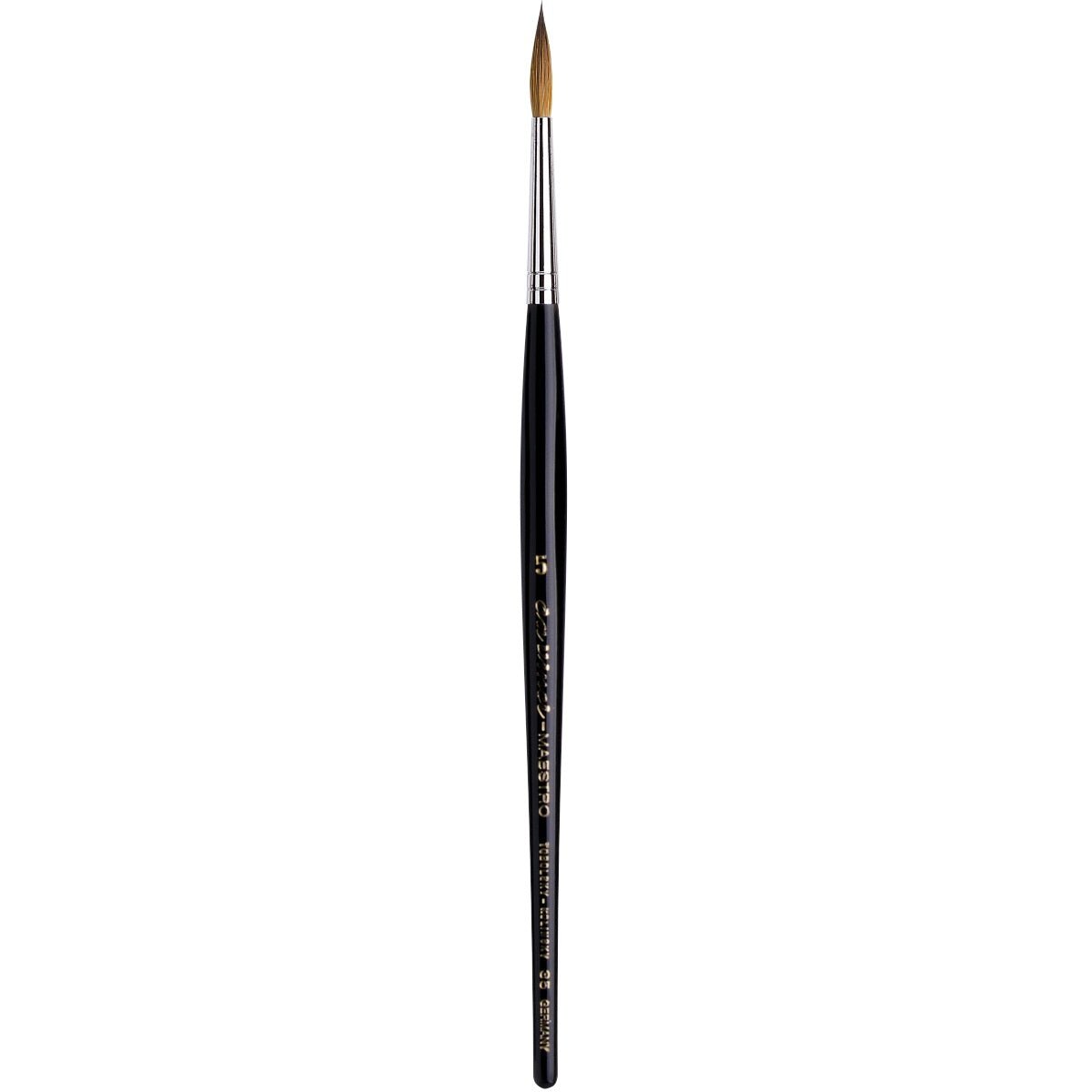 Da Vinci Series 35 Maestro Kolinsky Brush - Long Tapered Round - 5 - merriartist.com