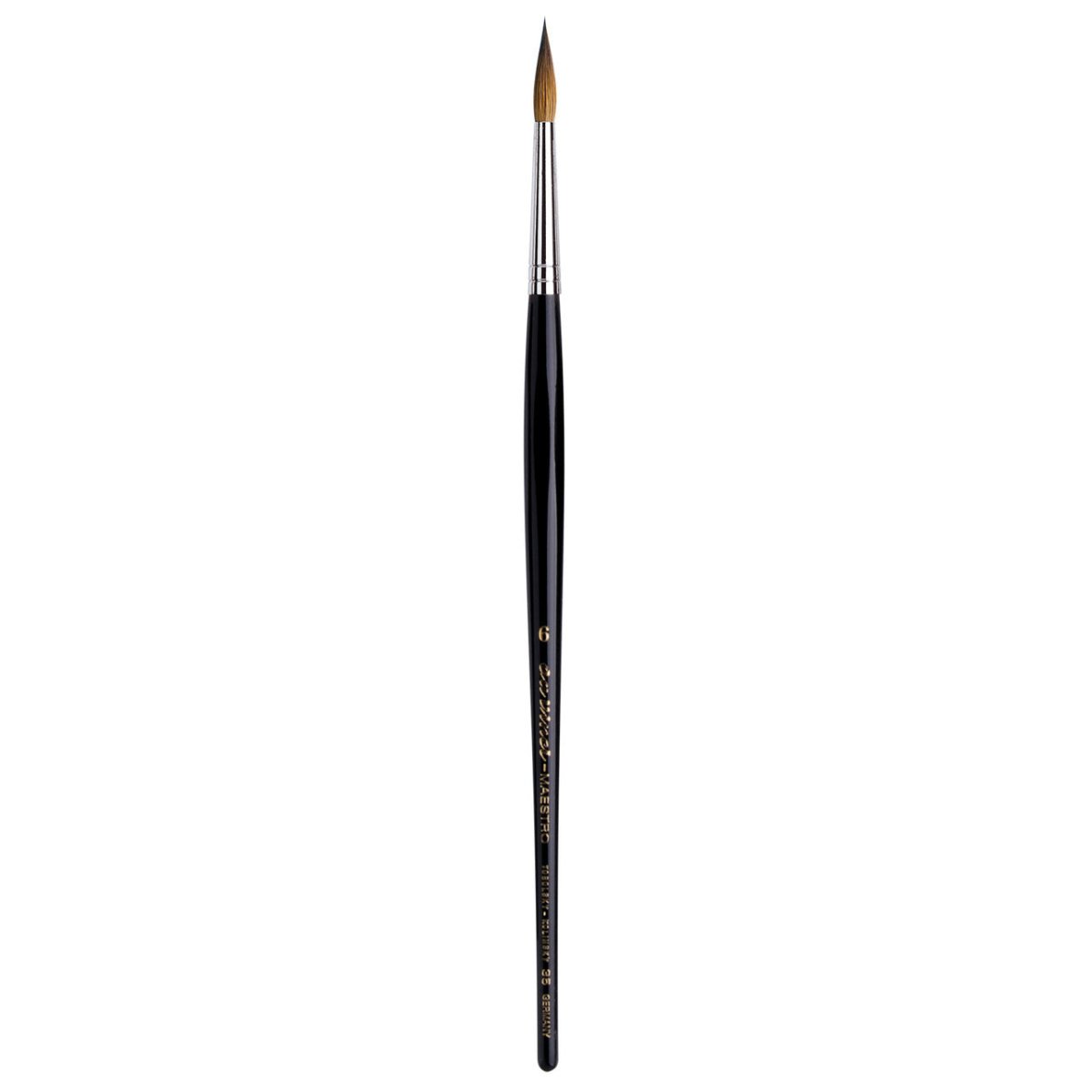 Da Vinci Series 35 Maestro Kolinsky Brush - Long Tapered Round - 6 - merriartist.com