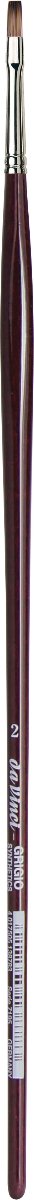 da Vinci Series 7195 Grigio Oil & Acrylic Brush - Flat 2 - merriartist.com