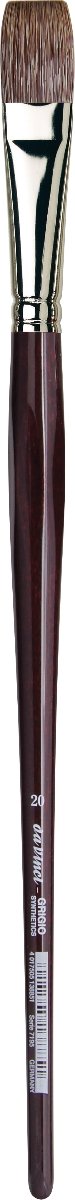 da Vinci Series 7195 Grigio Oil & Acrylic Brush - Flat 20 - merriartist.com