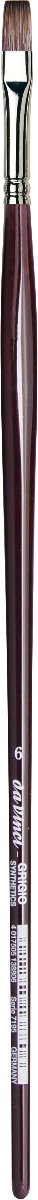 da Vinci Series 7195 Grigio Oil & Acrylic Brush - Flat 6 - merriartist.com