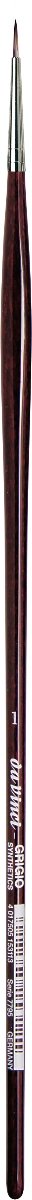 da Vinci Series 7195 Grigio Oil & Acrylic Brush - Round 1 - merriartist.com
