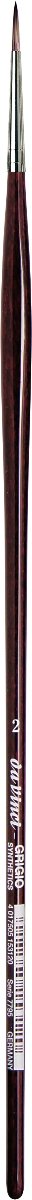 da Vinci Series 7195 Grigio Oil & Acrylic Brush - Round 2 - merriartist.com
