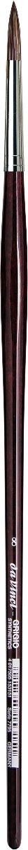 da Vinci Series 7195 Grigio Oil & Acrylic Brush - Round 8 - merriartist.com