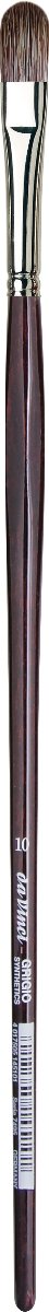 da Vinci Series 7495 Grigio Oil & Acrylic Brush - Filbert 10 - merriartist.com