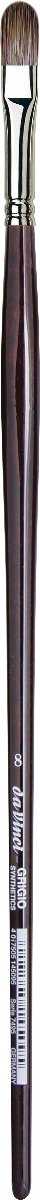 da Vinci Series 7495 Grigio Oil & Acrylic Brush - Filbert 8 - merriartist.com