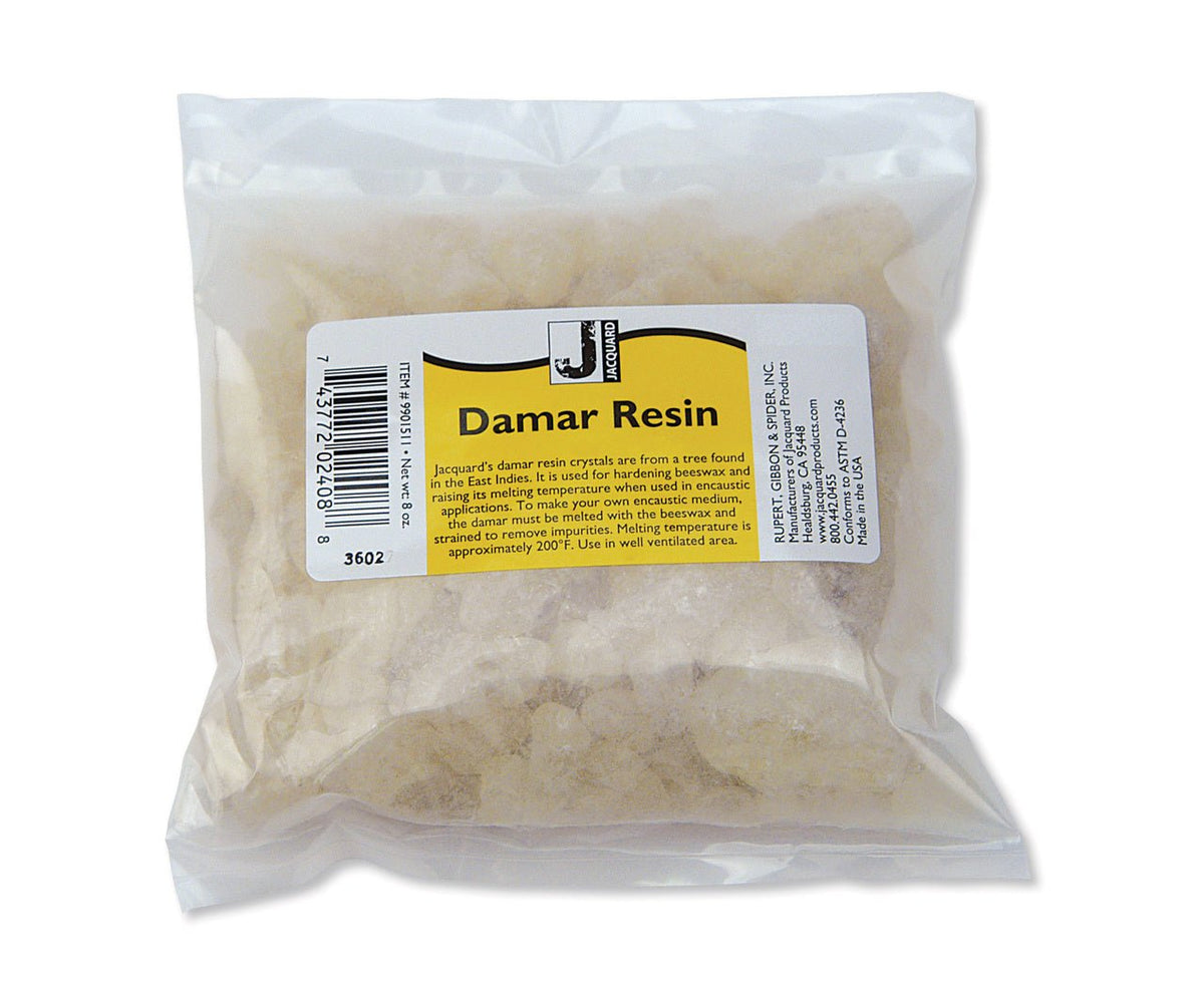 Damar Resin Crystals (Jacquard) 8oz - merriartist.com