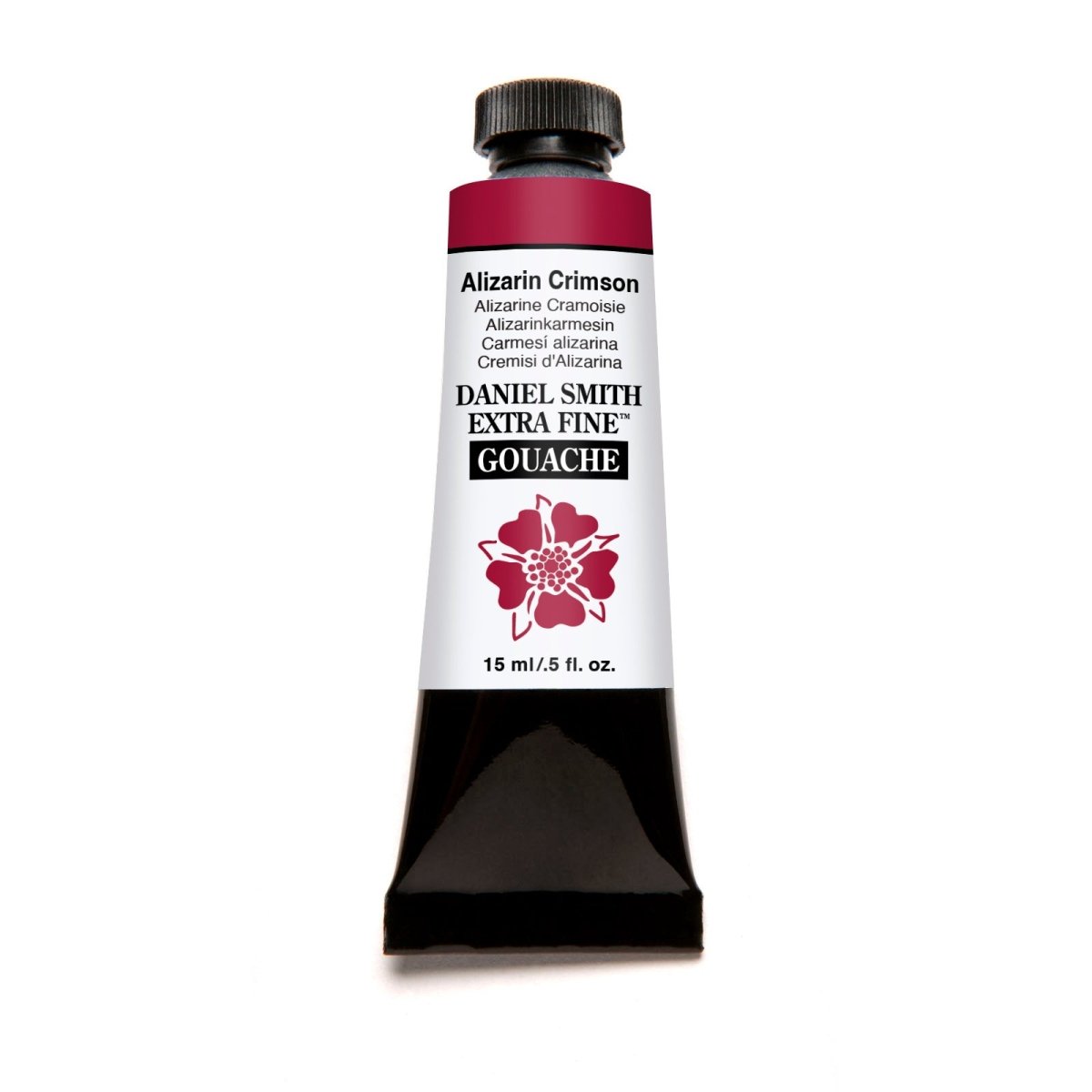 Daniel Smith Extra Fine Gouache 15 ml - Alizarin Crimson - merriartist.com