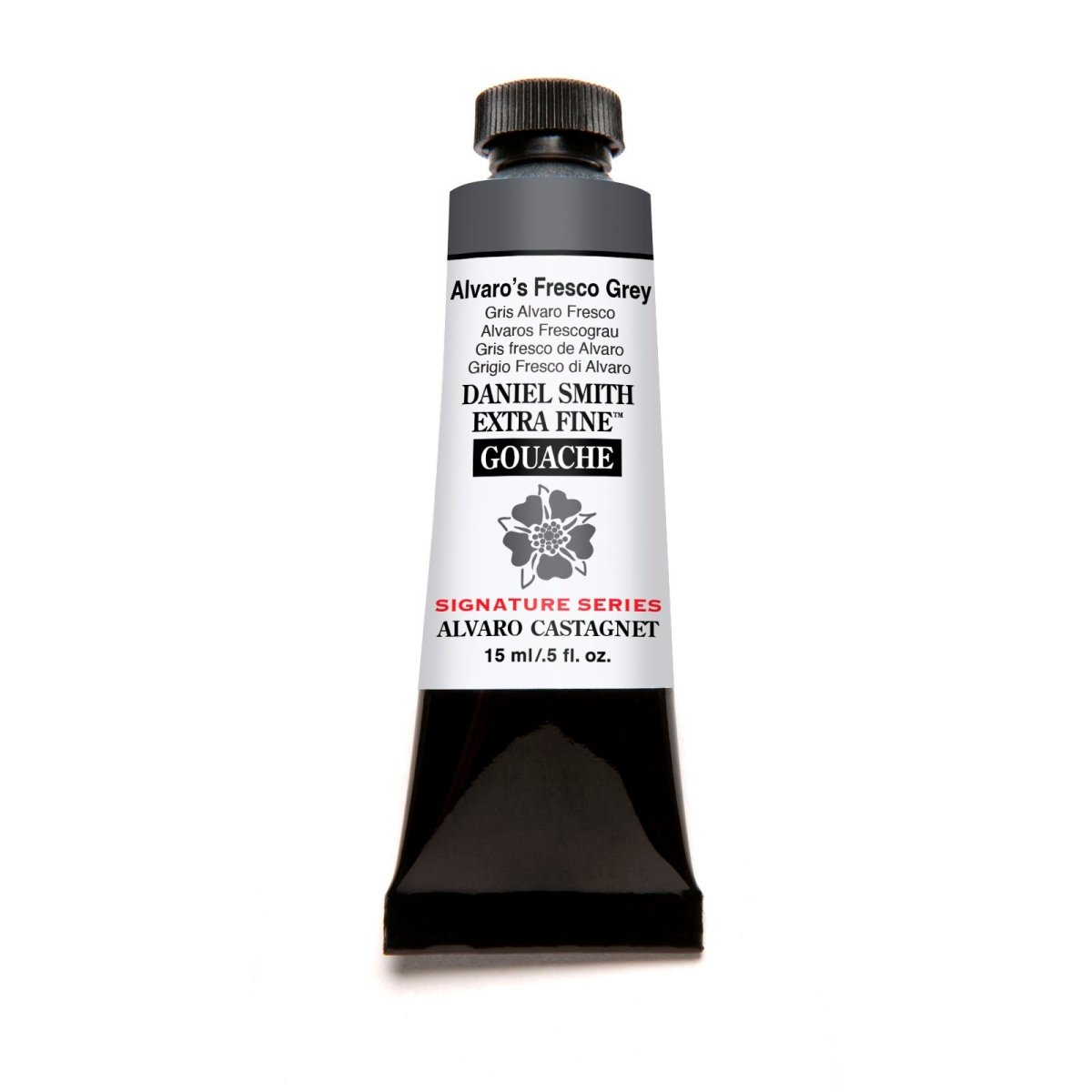 Daniel Smith Extra Fine Gouache 15 ml - Alvaro's Fresco Grey - merriartist.com