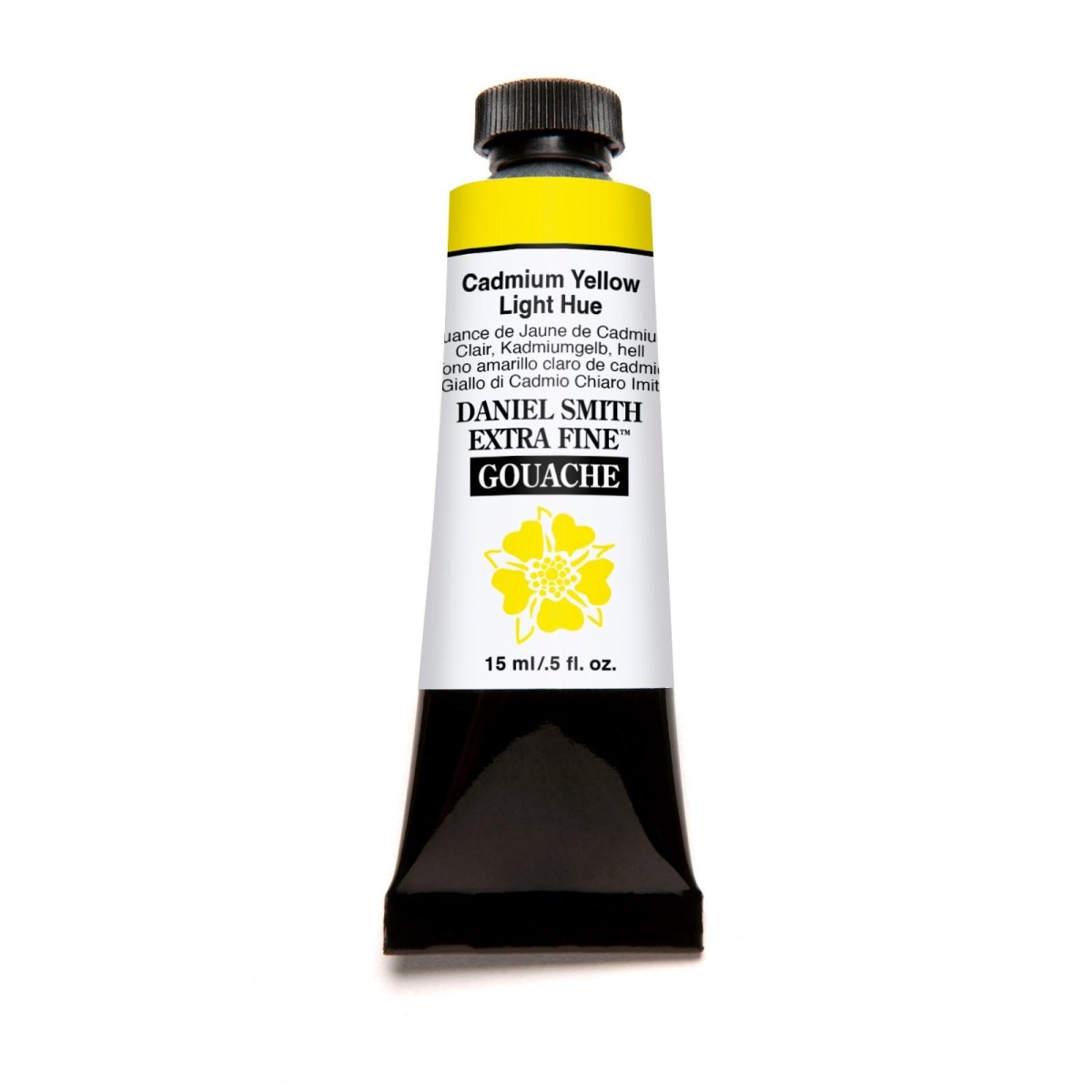 Daniel Smith Extra Fine Gouache 15 ml - Cadmium Yellow Light Hue - merriartist.com