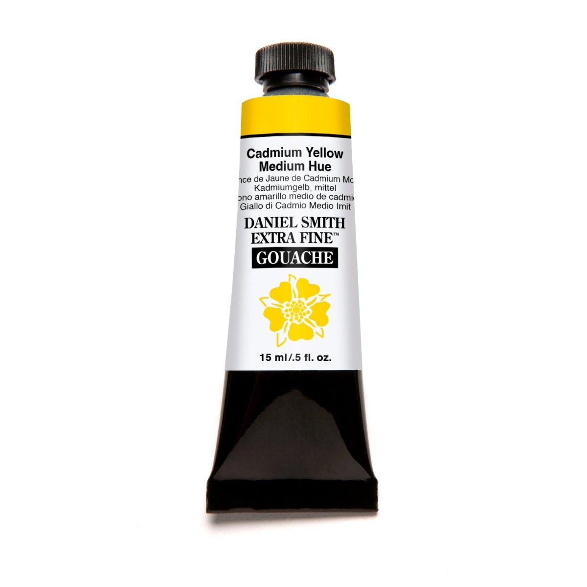 Daniel Smith Extra Fine Gouache 15 ml - Cadmium Yellow Medium Hue - merriartist.com