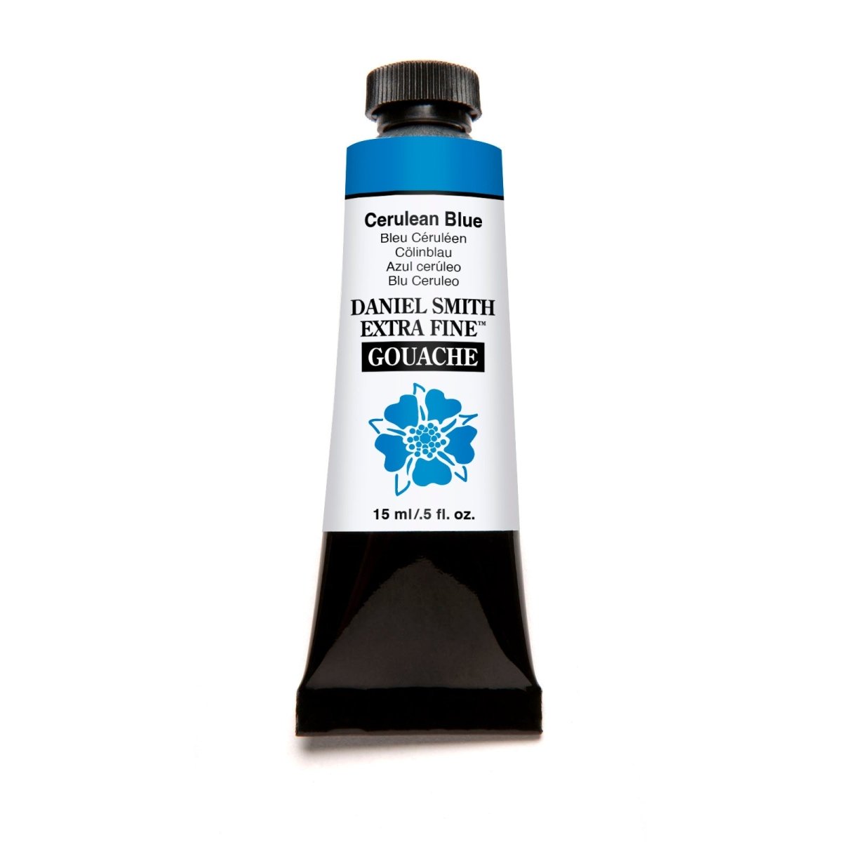 Daniel Smith Extra Fine Gouache 15 ml - Cerulean Blue - merriartist.com