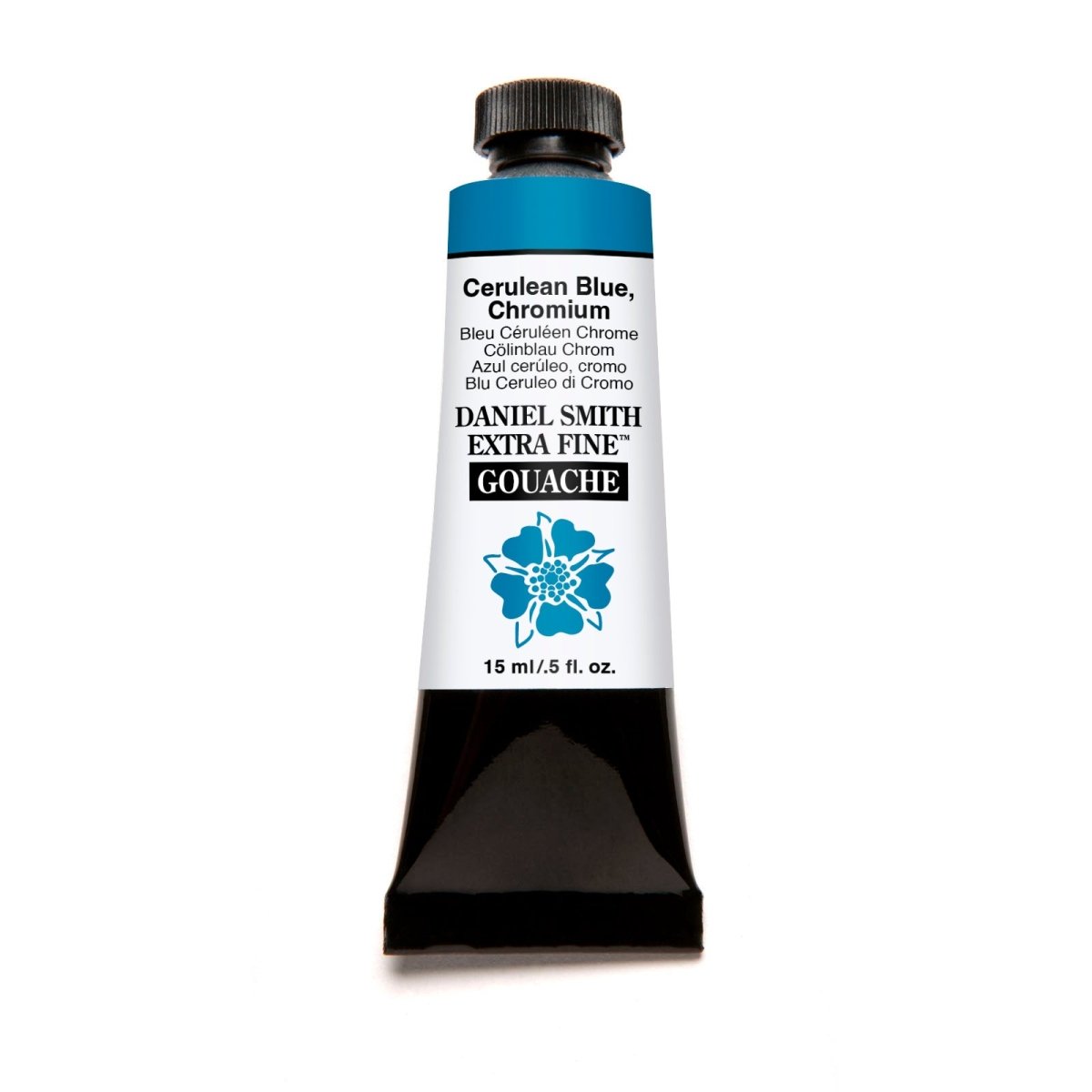 Daniel Smith Extra Fine Gouache 15 ml - Cerulean Blue, Chromium - merriartist.com
