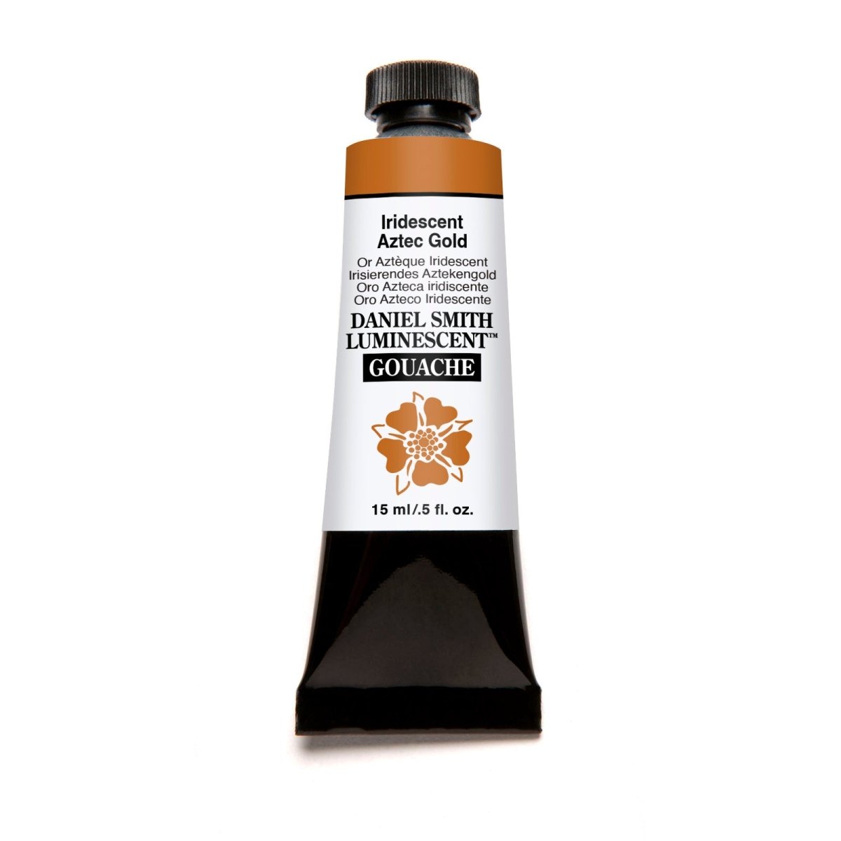 Daniel Smith Extra Fine Gouache 15 ml - Iridescent Aztec Gold - merriartist.com