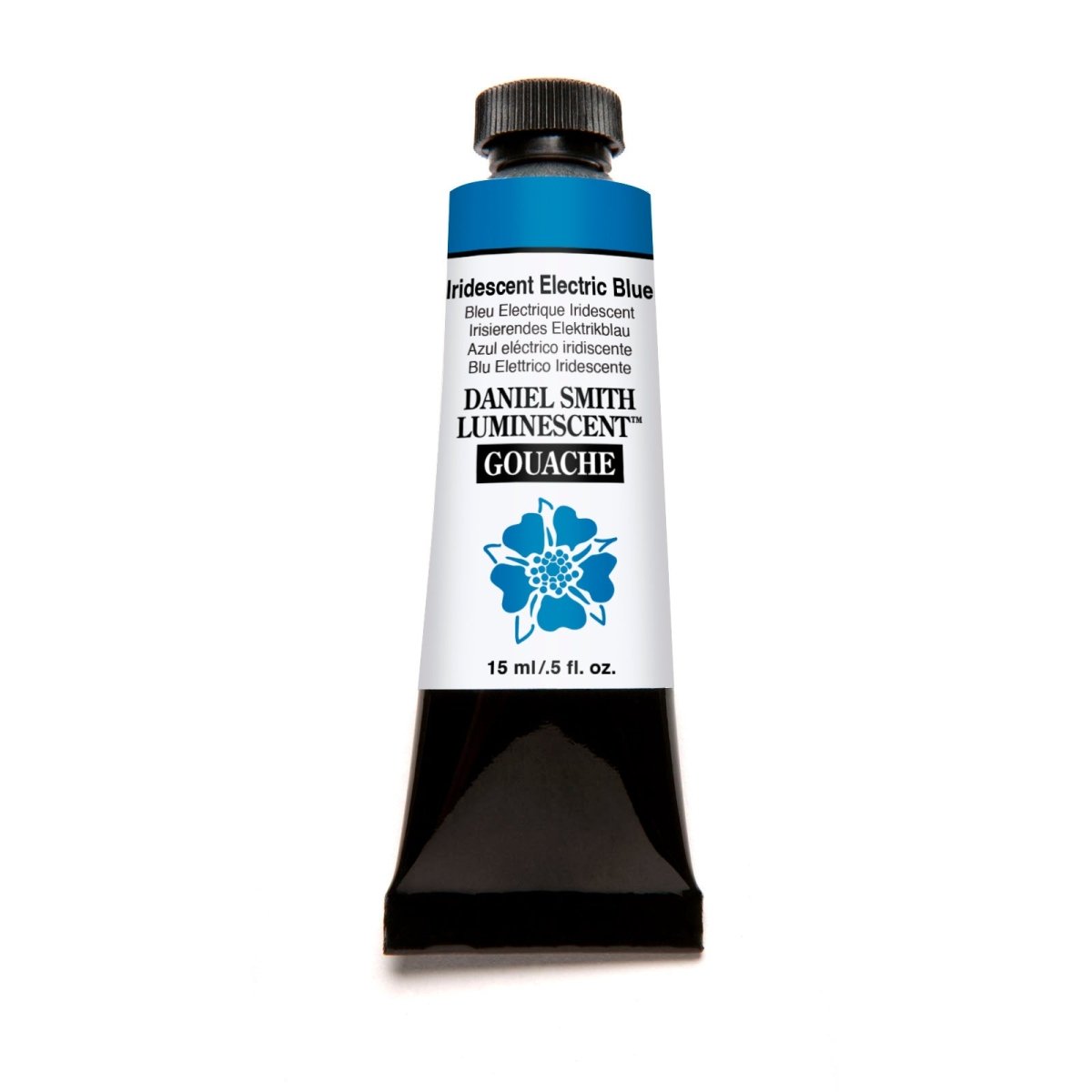 Daniel Smith Extra Fine Gouache 15 ml - Iridescent Electric Blue - merriartist.com