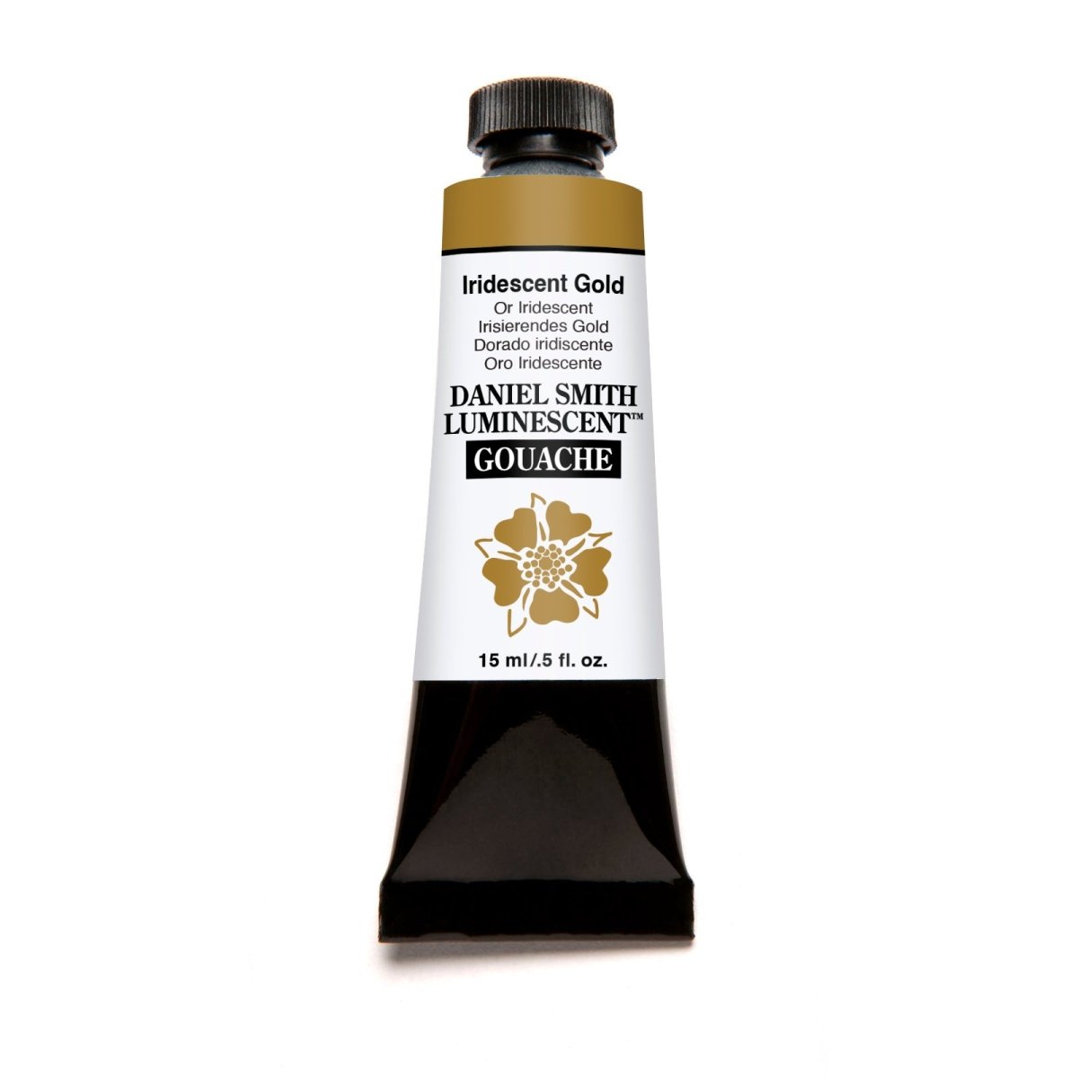 Daniel Smith Extra Fine Gouache 15 ml - Iridescent Gold - merriartist.com