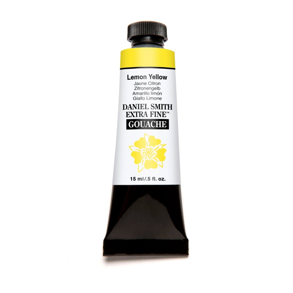 Daniel Smith Extra Fine Gouache 15 ml - Lemon Yellow - merriartist.com