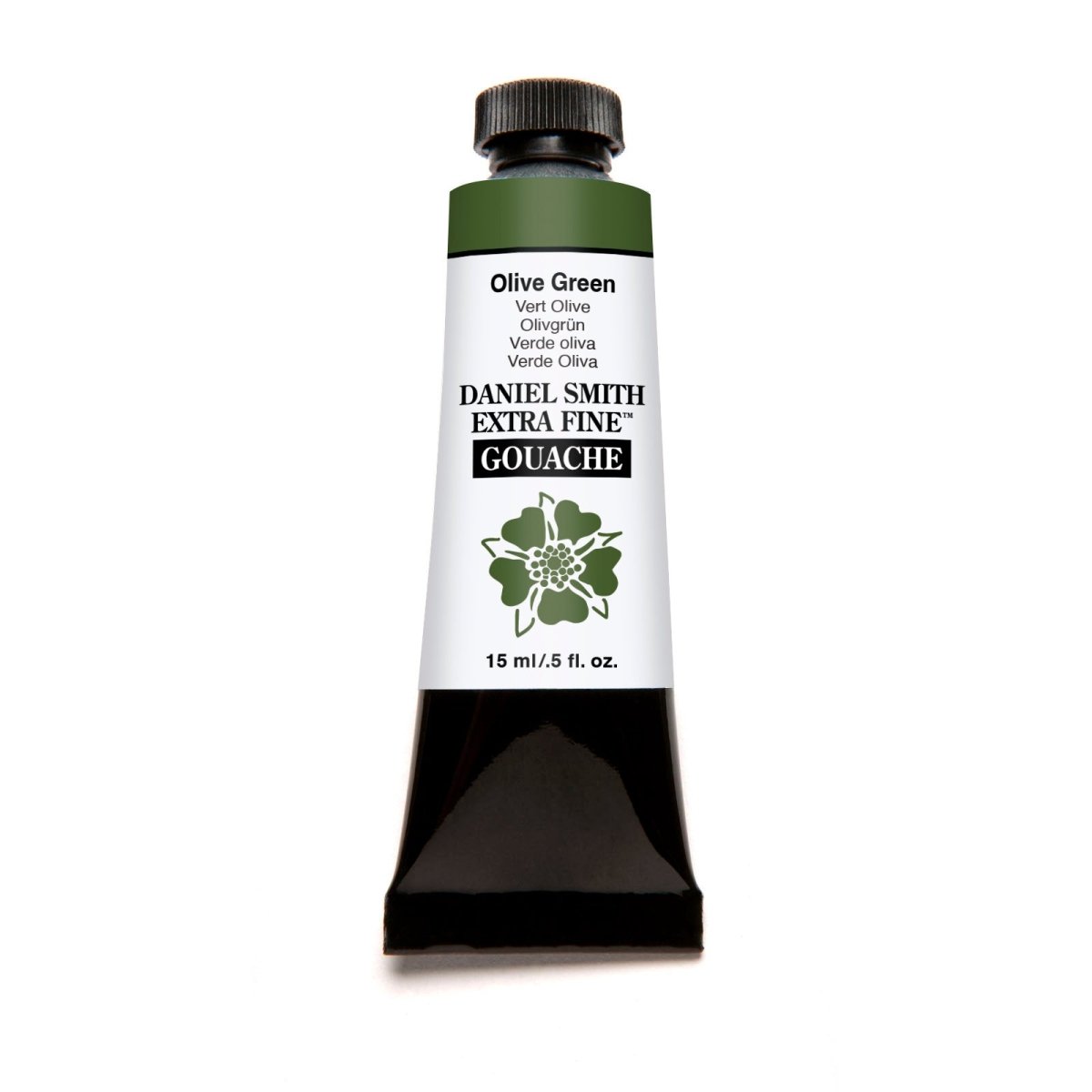 Daniel Smith Extra Fine Gouache 15 ml - Olive Green - merriartist.com