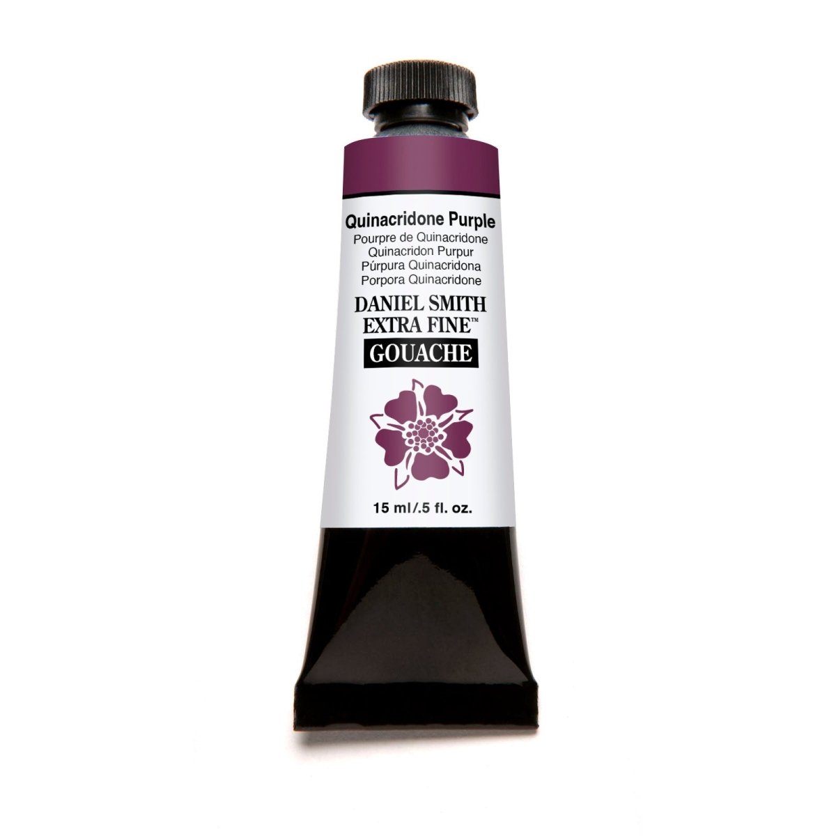 Daniel Smith Extra Fine Gouache 15 ml - Quinacridone Purple - merriartist.com