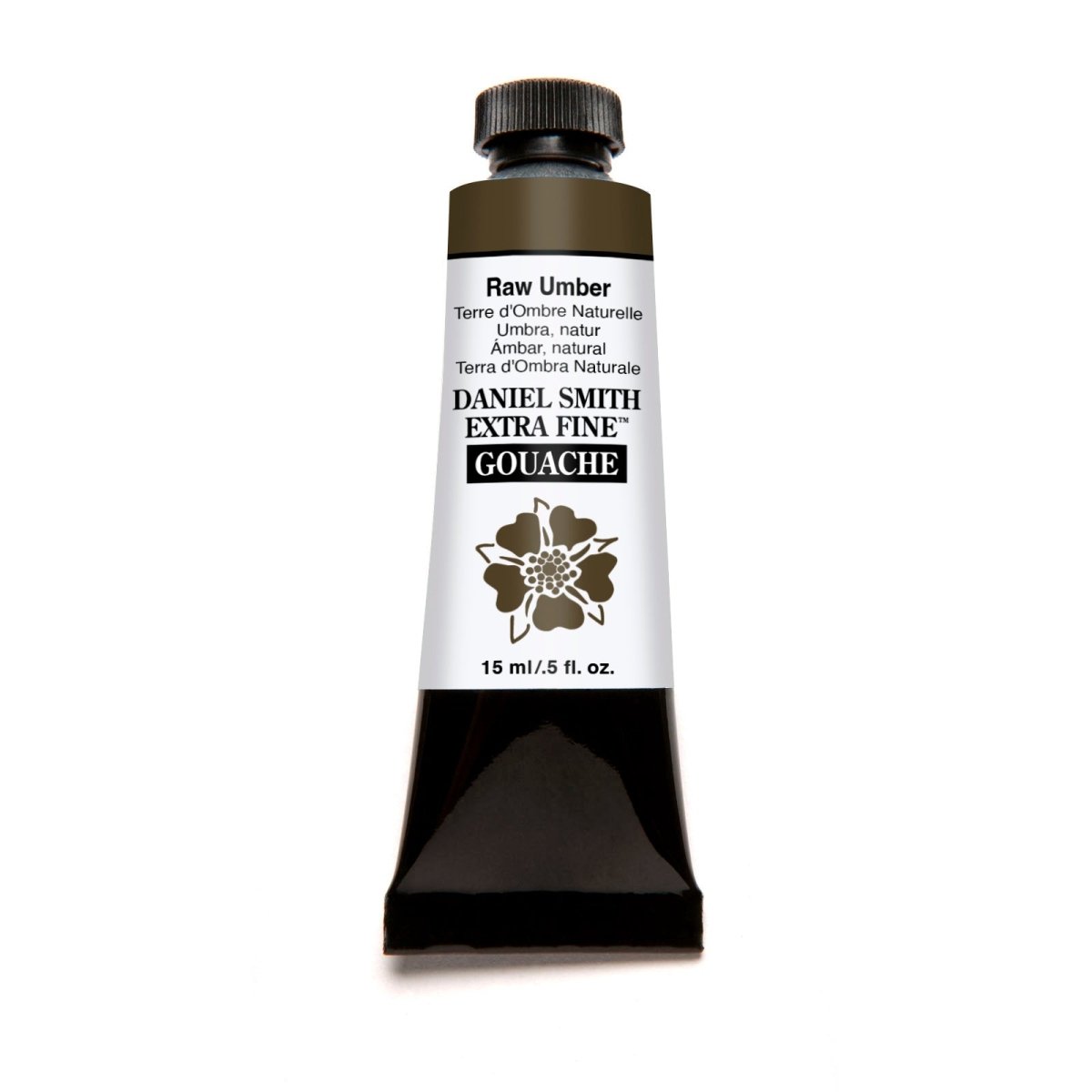 Daniel Smith Extra Fine Gouache 15 ml - Raw Umber - merriartist.com